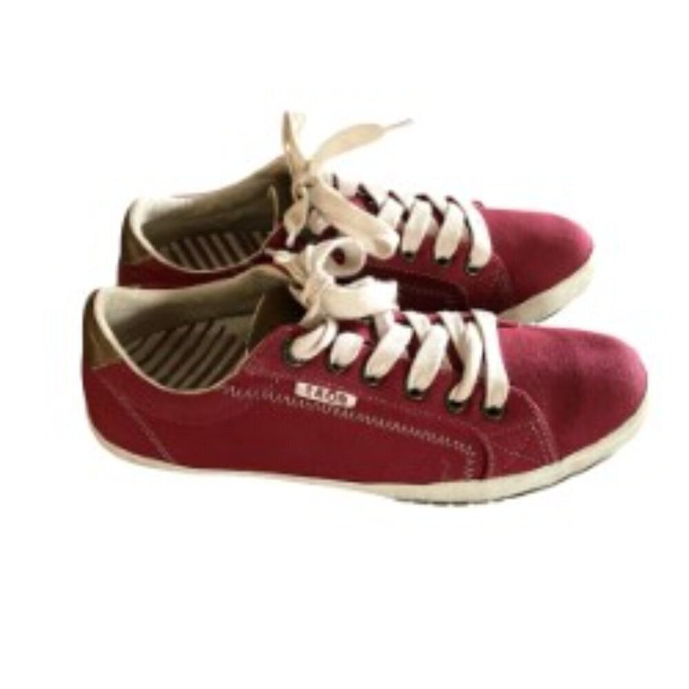 Taos Footwear Red Star Burst Sneaker 7.5